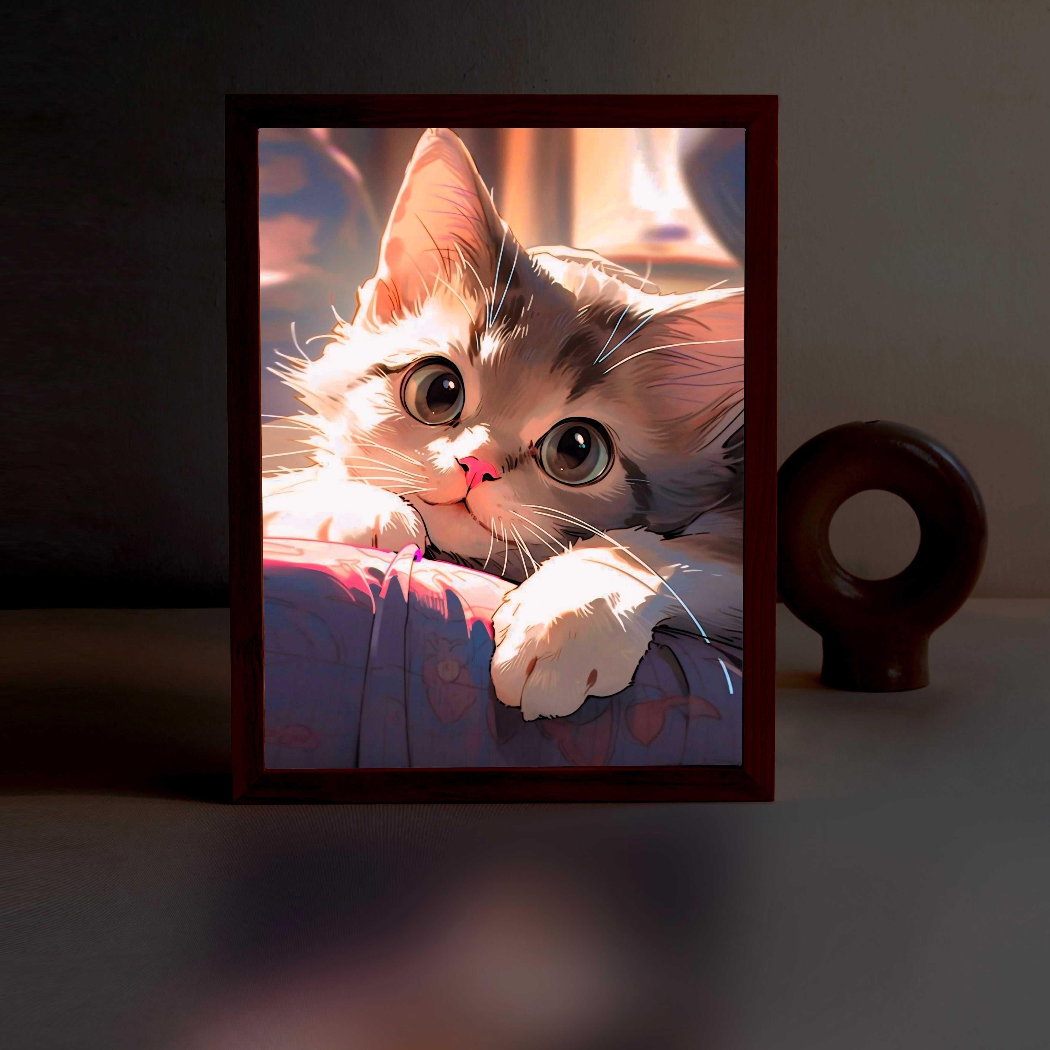The Cozy Kitten Pure Innocence, Illuminated