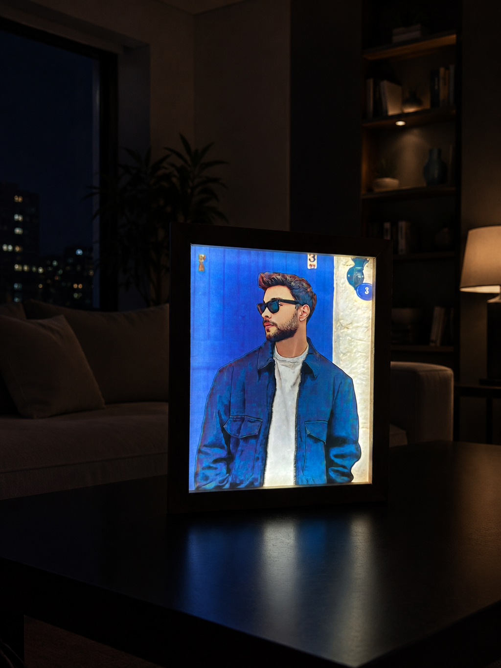 Personalized Glow Portrait Luminart