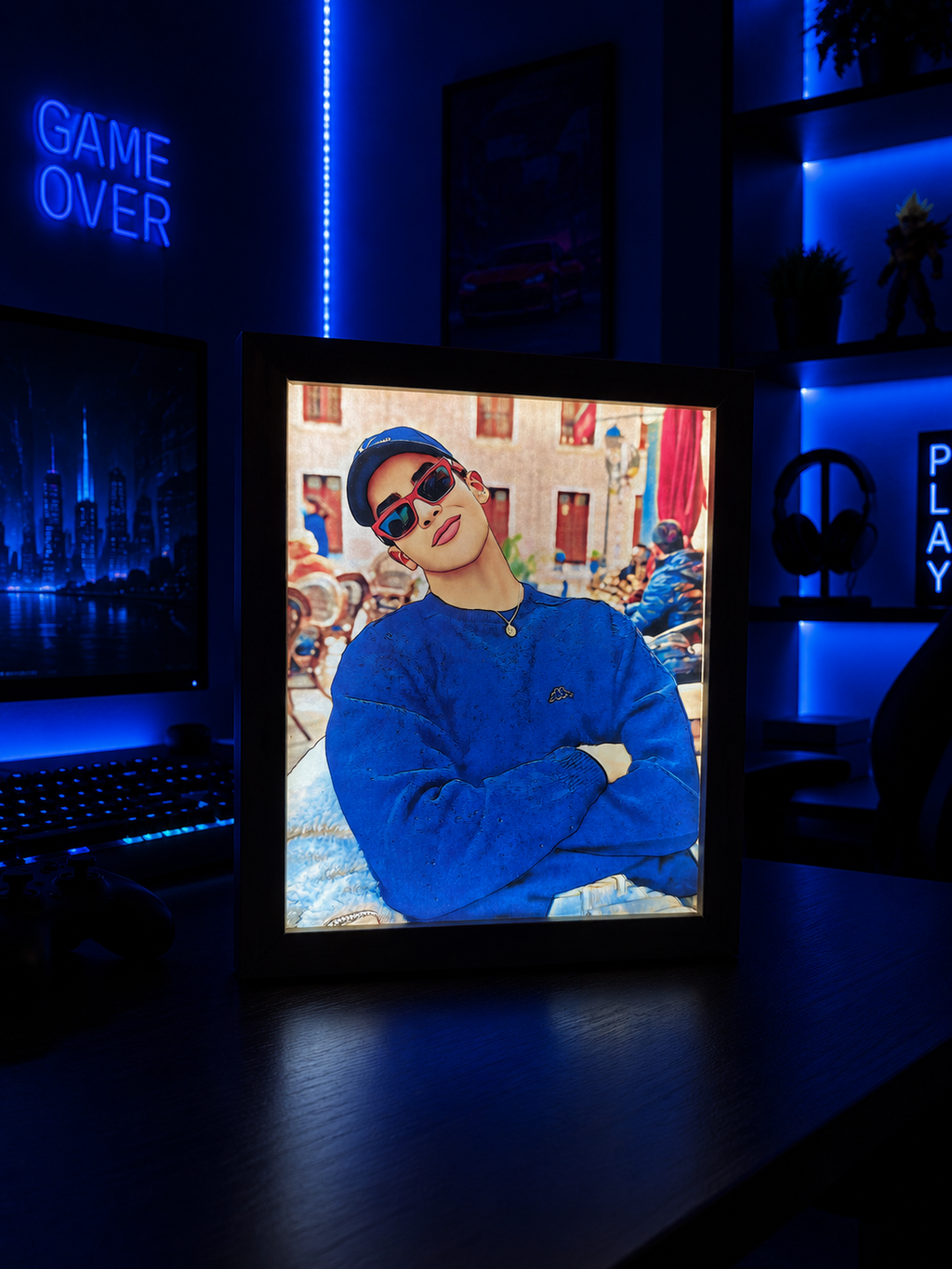 Personalized Glow Portrait Luminart