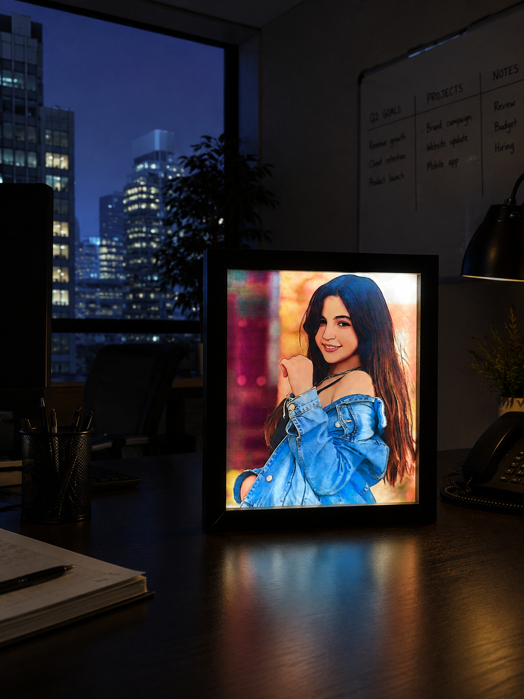 Personalized Glow Portrait Luminart