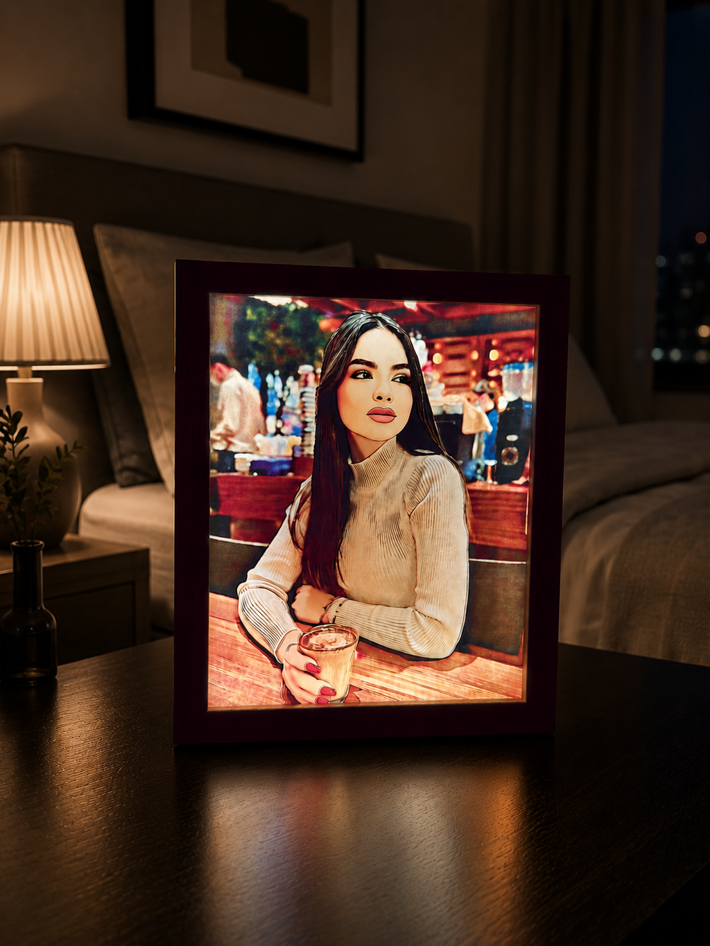 Personalized Glow Portrait Luminart