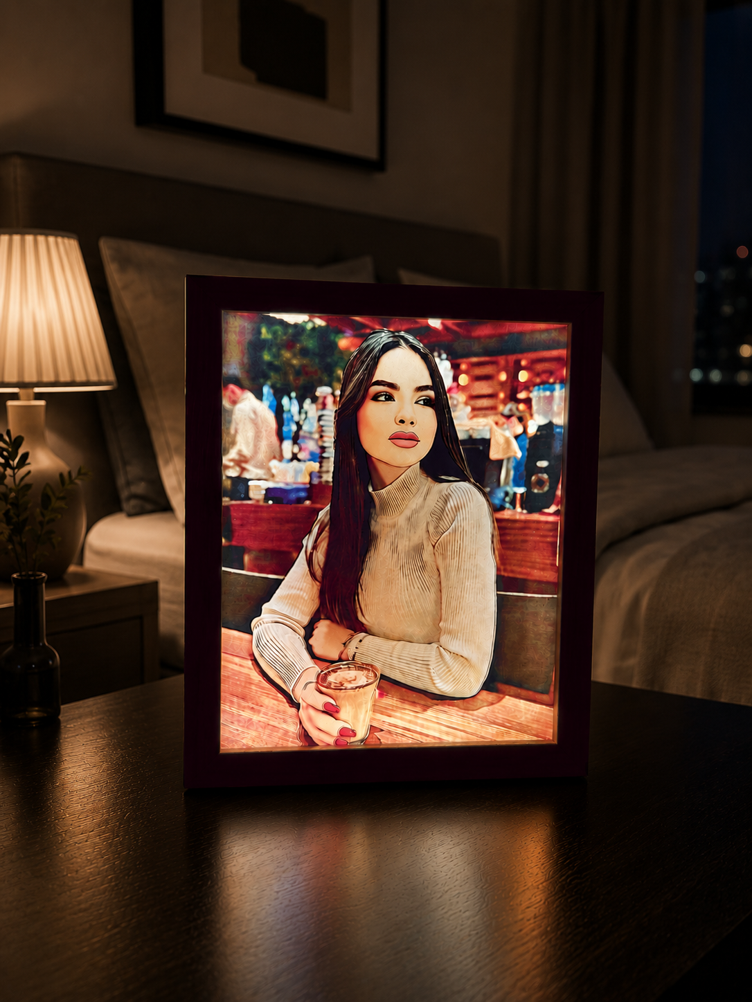 Personalized Glow Portrait Luminart