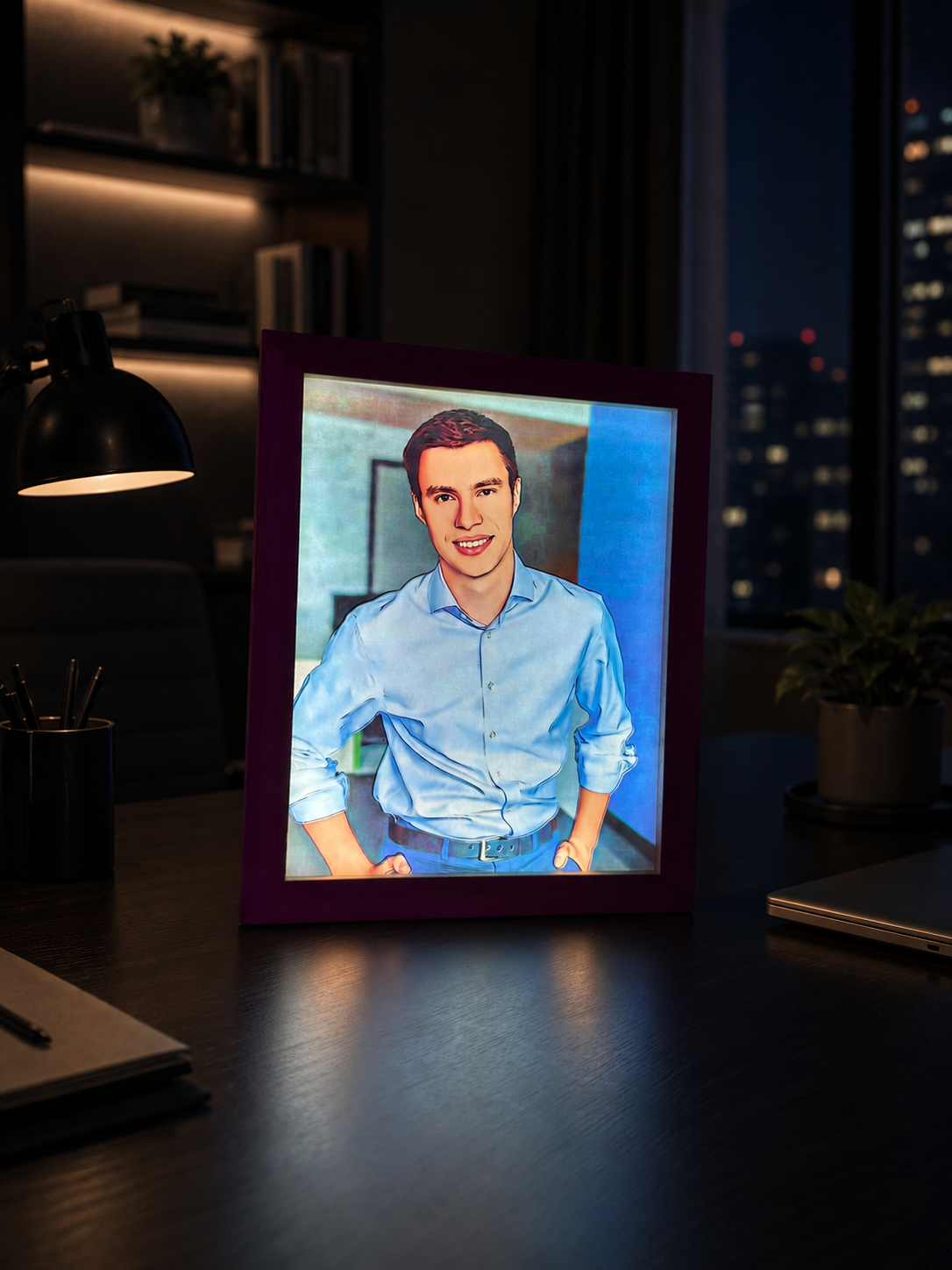 Personalized Glow Portrait Luminart