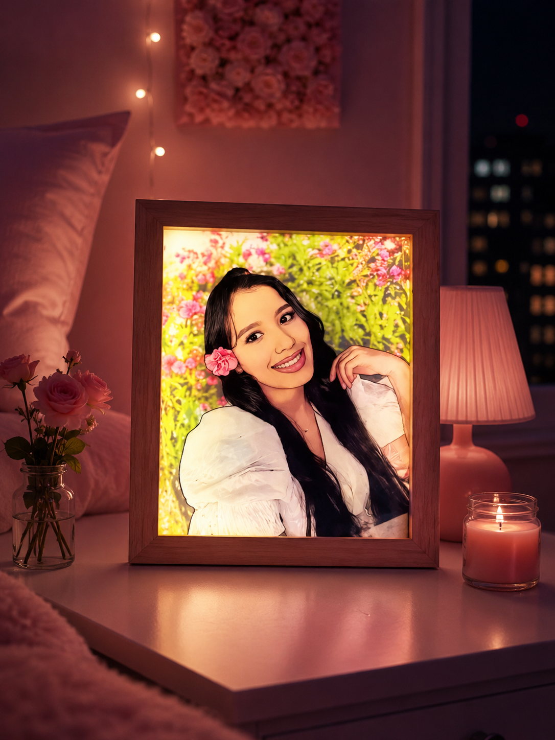 Personalized Glow Portrait Luminart