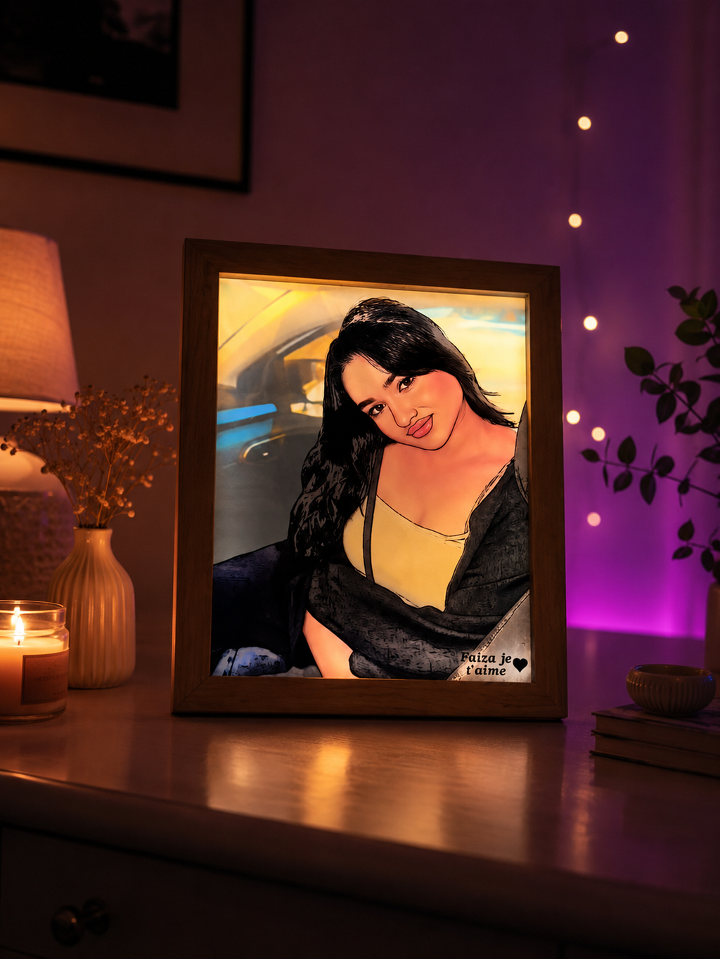 Personalized Glow Portrait Luminart