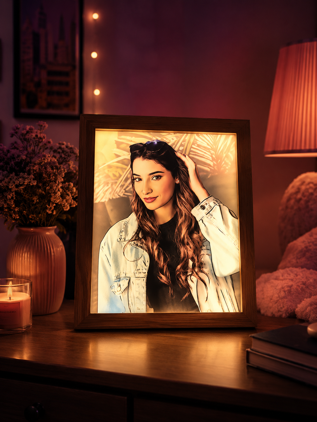 Personalized Glow Portrait Luminart
