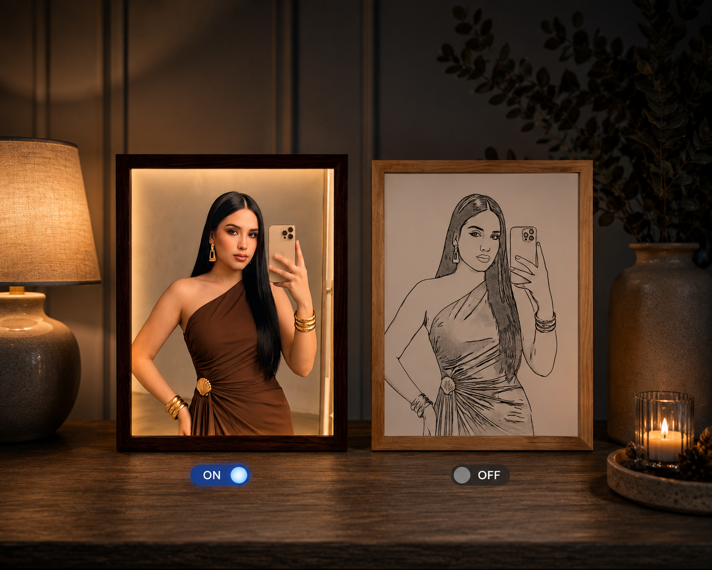 Personalized Glow Portrait