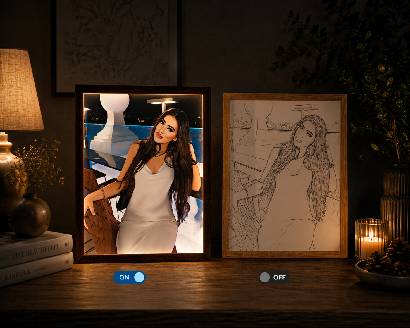 Personalized Glow Portrait