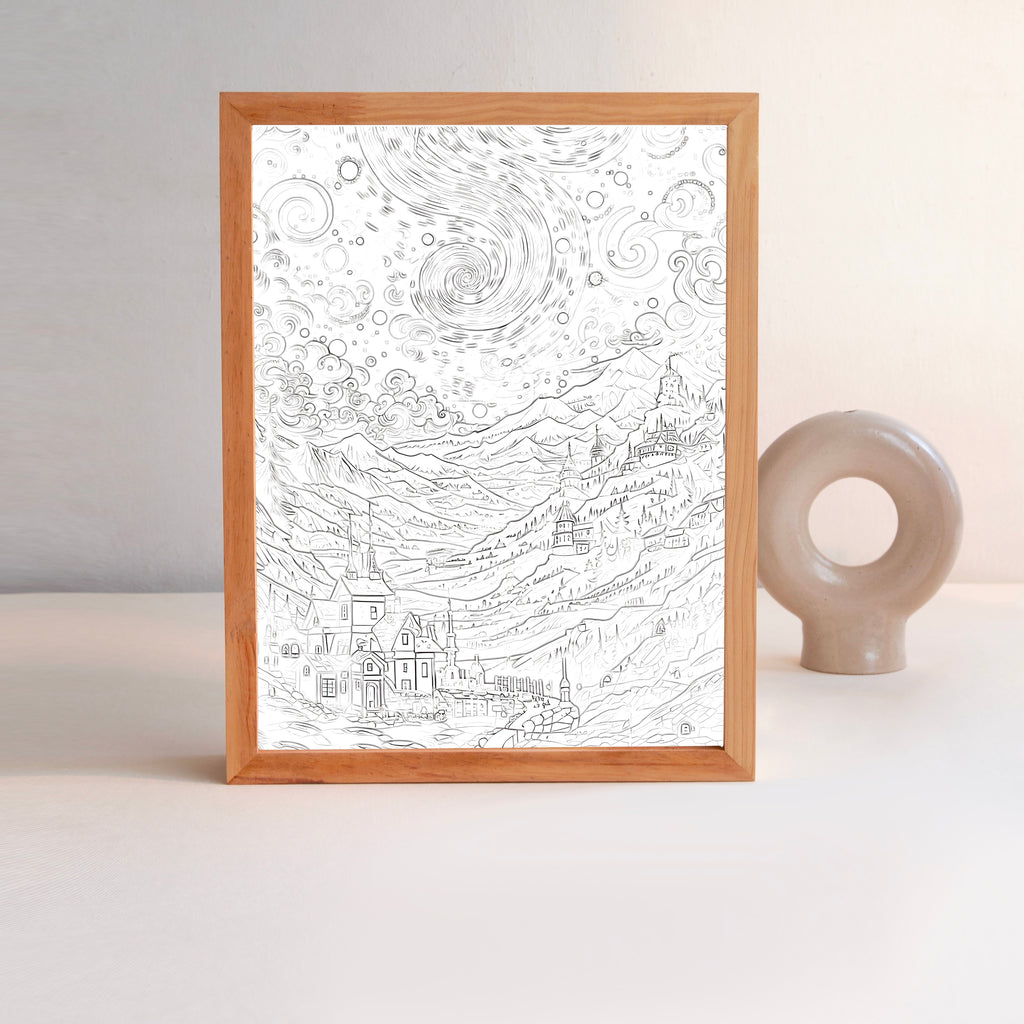 Celestial Valley Illuminated Frame