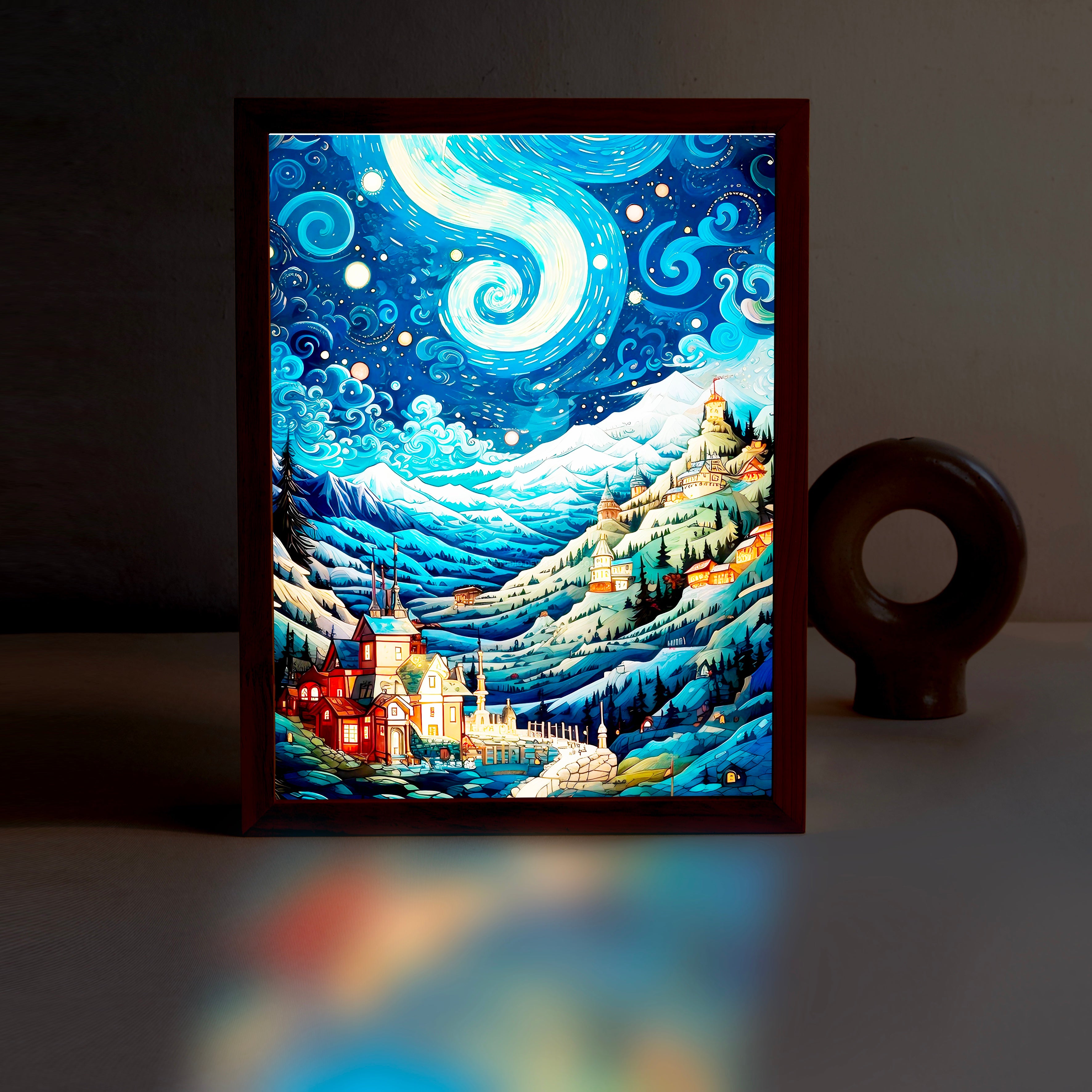 Celestial Valley Illuminated Frame