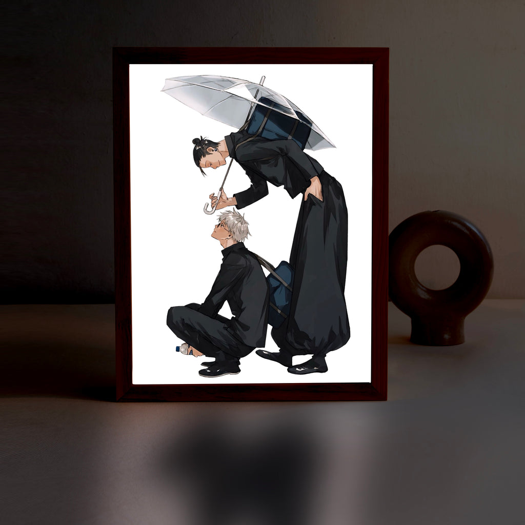 Jujutsu Kaisen Gojo and Geto Premium Glow Frame