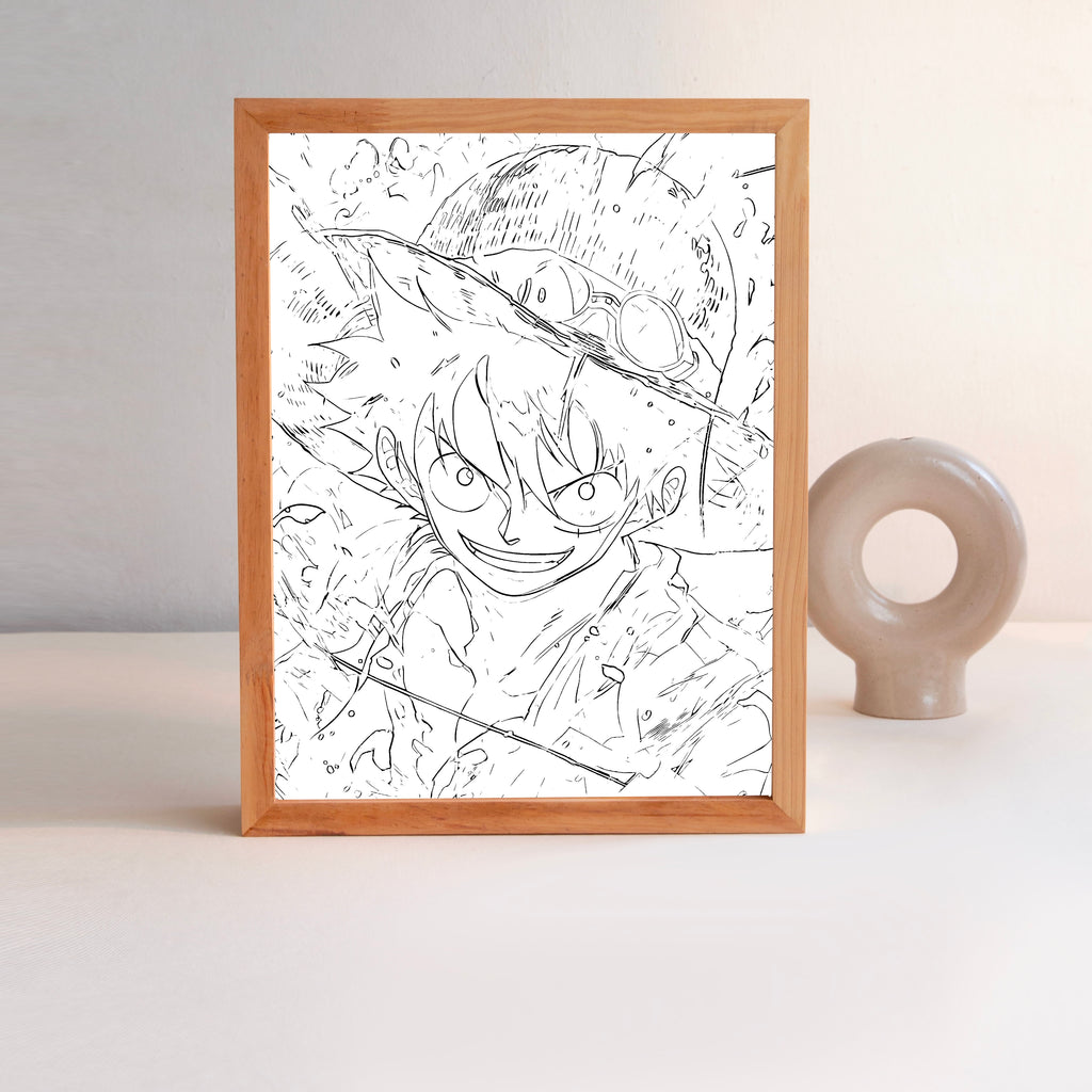 Monkey D. Luffy Premium Glow Display