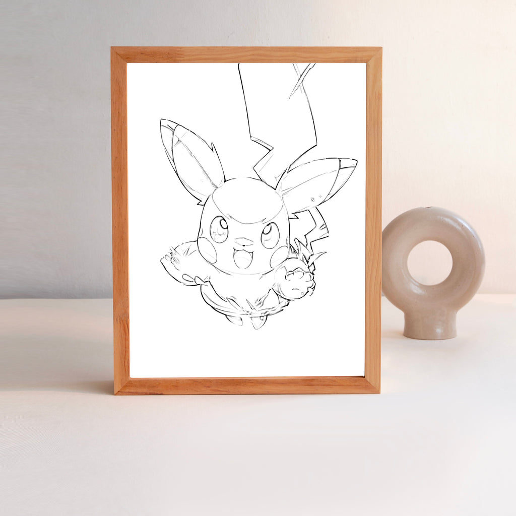 Pikachu Electric Glow Frame