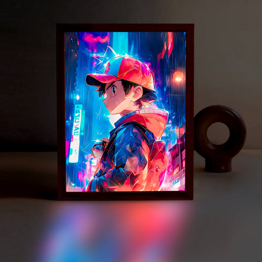 Ash Ketchum Pokémon Illuminated Artwork