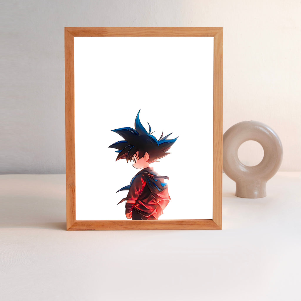 Goku Transformation Illuminated Display