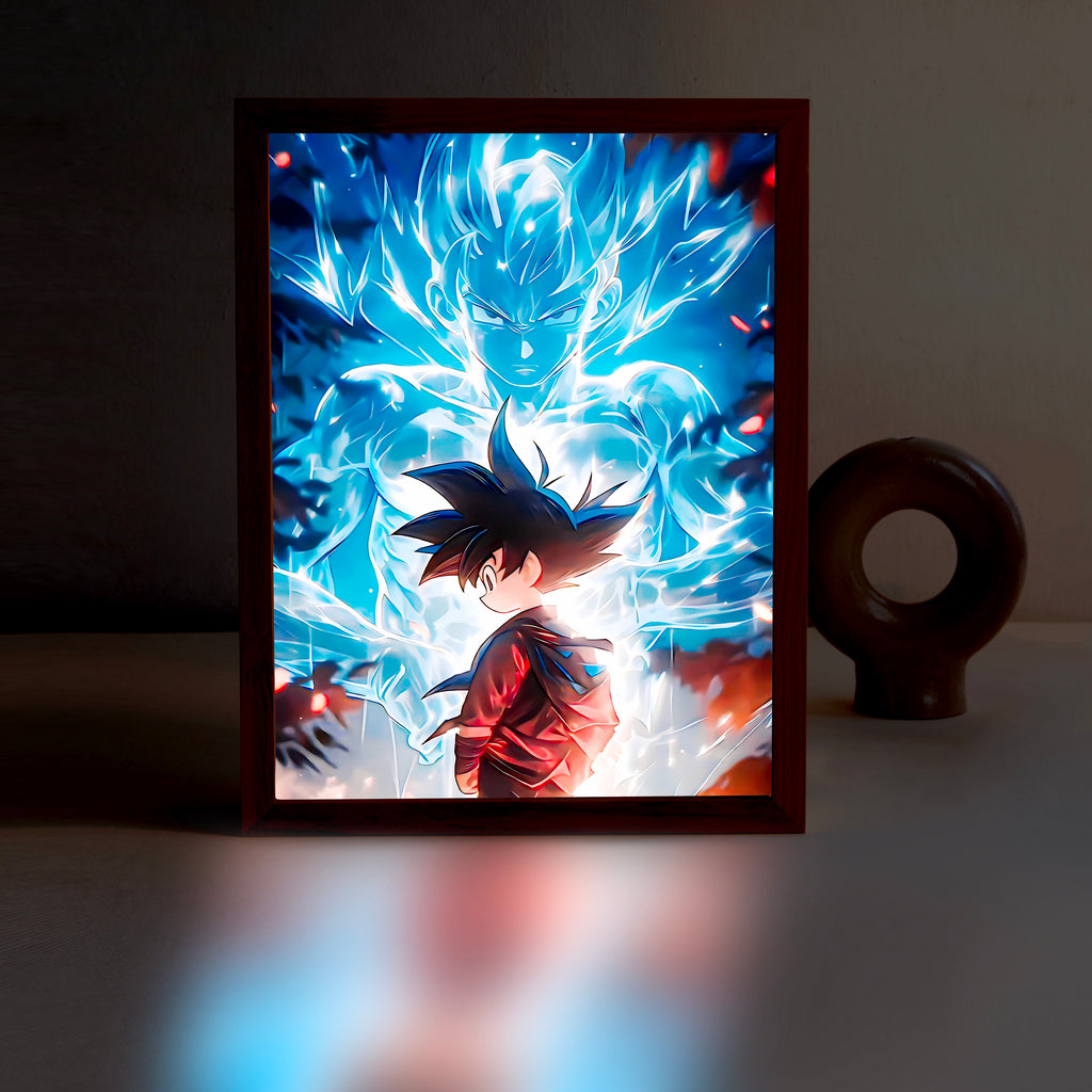 Goku Transformation Illuminated Display